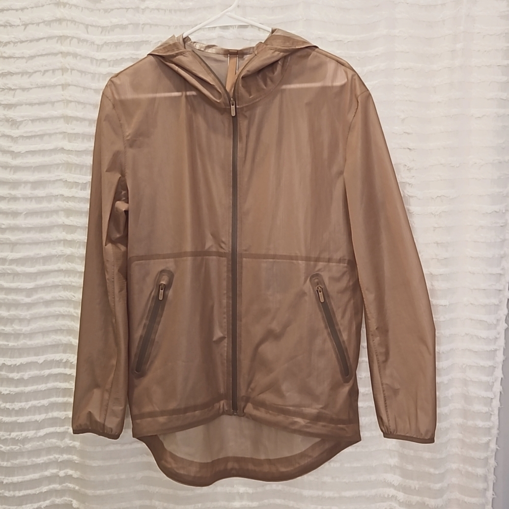 Lululemon Sheer Joy Jacket, Size 4, pink Spanish Oak color